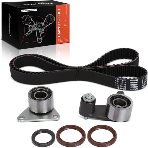 A-Premium Engine Timing Belt Kit Compatible with Volvo S90 V90 1997-1998, 960 1995-1997, 2.9L, GAS