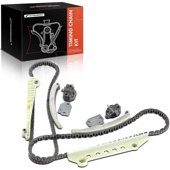 A-Premium Engine Timing Chain Kit W/Tensioner & Guide [fits SOHC, 8Cyl 4.6L] Compatible with Ford Mustang, Expedition, Explorer, E-250, F-150 & Lincoln Town Car & Mercury Mountaineer 02-10 & More