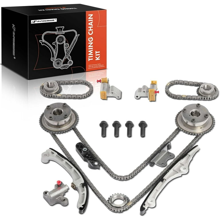 A-Premium Engine Timing Chain Kit W/Tensioner (VVT) Sprocket