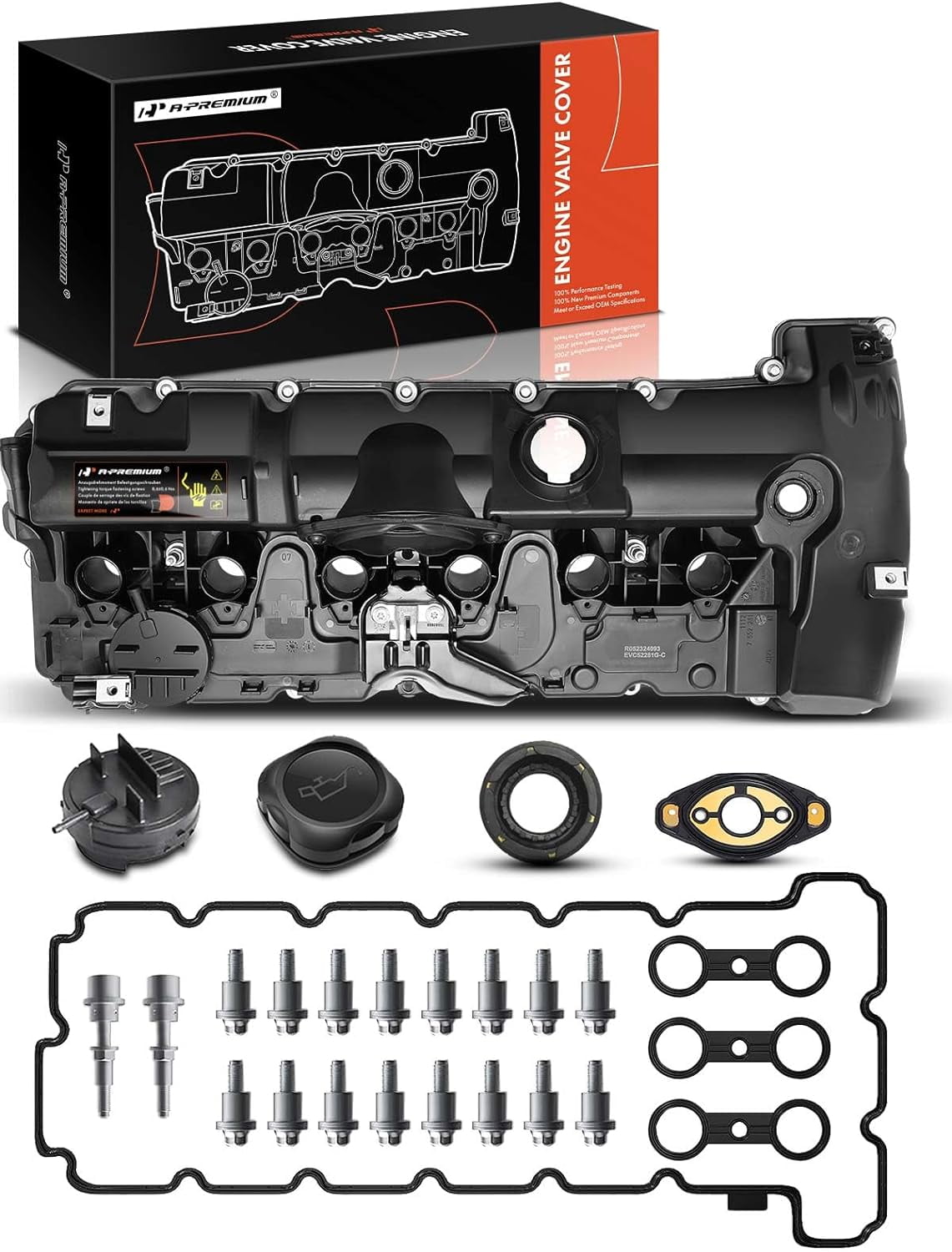 A Premium Engine Valve Cover with Gasket Bolts Seals