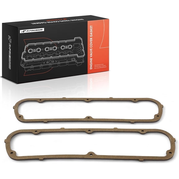 A-Premium Engine Valve Cover Gasket Set Compatible with Ford Mustang, Thunderbird, Granada & Linoln Continental, Town Car & Mercury & Omega & Shelby & Sunbeam & De Tomaso & AC & Griffith & TVR
