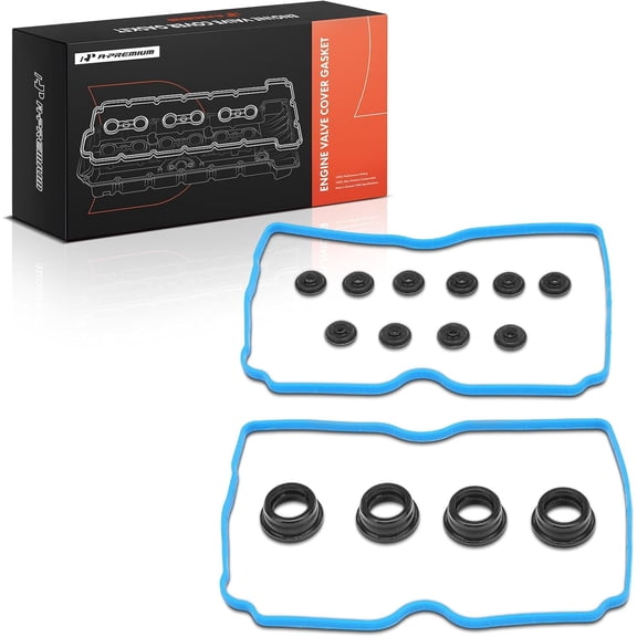 A-Premium Engine Valve Cover Gasket Set Compatible with Subaru Outback 2000-2005, Forester 1999-2005, Impreza 1998-2005, Legacy 1998-2005, Baja 2003-2005 & Saab 9-2X 2005, H4 2.2L 2.5L