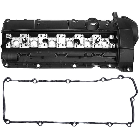 A-Premium Engine Valve Cover with Gasket Compatible with BMW 323i 323is 1998-1999 328i 328is M3 1996-1999 528i Z3 1997-1999