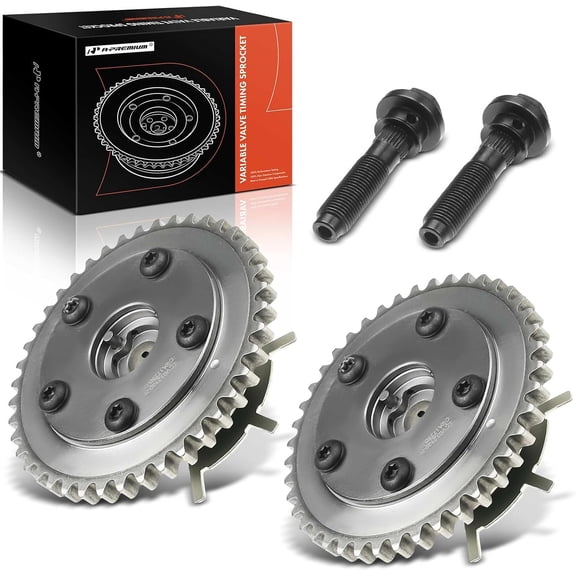A-Premium 2Pcs Variable Valve Timing Camshaft Cam Phaser Gear Compatible with Ford Expedition 2005-2014 Explorer F-150 250 Mustang & Lincoln Mark LT Navigator & Mercury Mountaineer