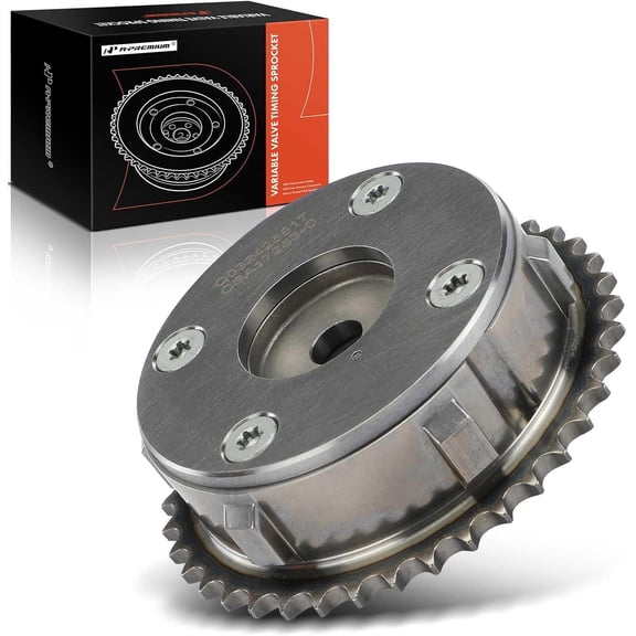 A-Premium Engine Variable Valve Timing Sprocket Gear Camshaft Phaser Adjuster Compatible with Mazda 3 2007-2013, 6 2006-2007, CX-7 2007-2012 2.3L, Turbocharged, Replace# L3K9124X0A