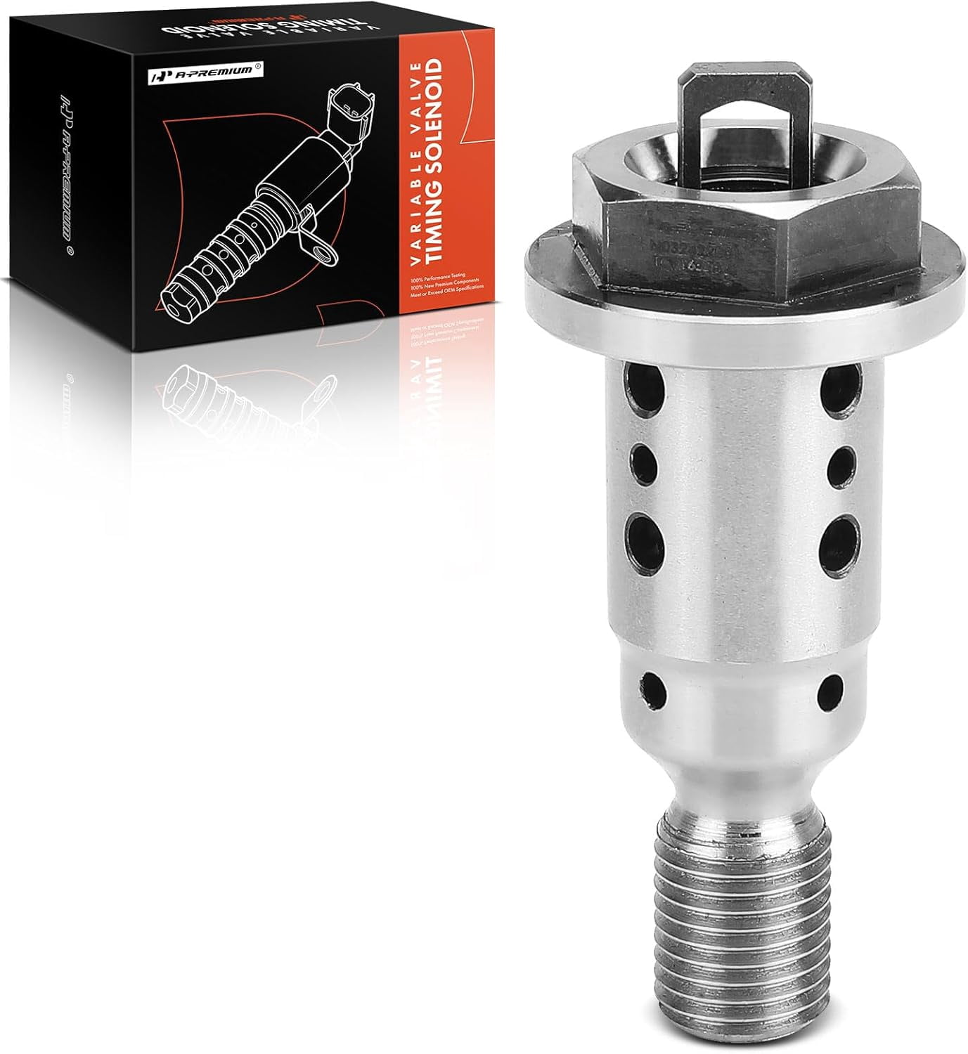 A-Premium Engine Variable Valve Timing (VVT) Solenoid Compatible with Chevrolet Silverado 1500, Tahoe, Camaro, Suburban, Express & GMC Sierra, Yukon, Savana & Cadillac Escalade, CTS, Escalade ESV