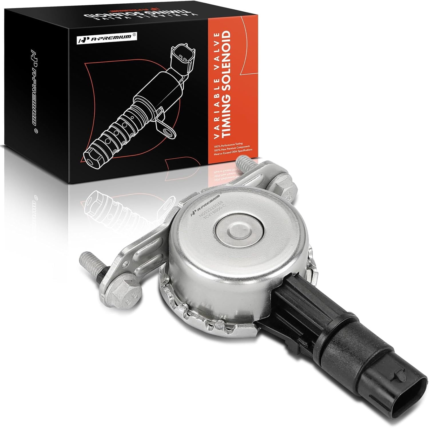 A-Premium Engine Variable Valve Timing (VVT) Solenoid Compatible with Ford F-150 2010-2020 F-250 Super Duty 2011-2020 F-350 Super Duty 2011-2020 Mustang E-350 Super Duty E-450 Super Duty