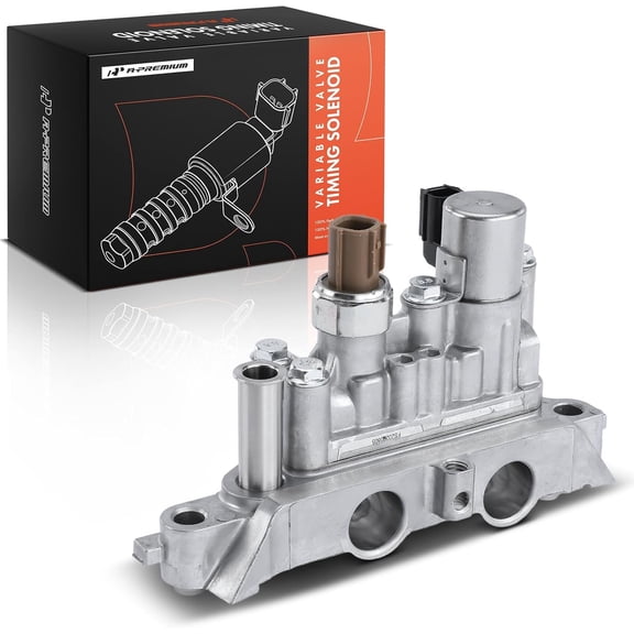 A-Premium Engine Variable Valve Timing (VVT) Solenoid Front Spool Valve Assembly Compatible with Acura & Honda Vehicles - RDX Accord Crosstour Pilot Odyssey - 3.5L V6 Engine - Replace# 15810R70A03