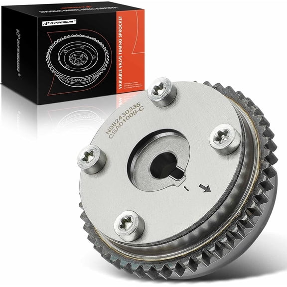 A-Premium Engine Variable Valve Timing (VVT) Sprocket Gear Camshaft Adjuster Phaser Compatible with Honda Accord 2003-2007, Element 2003-2011, 2.4L