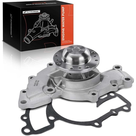 A-Premium Engine Water Pump Compatible with Chevy Buick Pontiac Olds Models - for Camaro, Impala, Lumina, LeSabre, LaCrosse, LSS, 88, Firebird & Other Models - [3.8L]