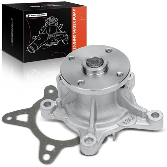 A-Premium Engine Water Pump W/Gasket [fits DOHC, 4Cyl 1.6L] Compatible with Hyundai Accent 12-18, Elantra, Kona, Sonata, Tucson, Veloster & Kia Forte Koup, Forte5, Optima, Rio 12-17, Soul 10-19