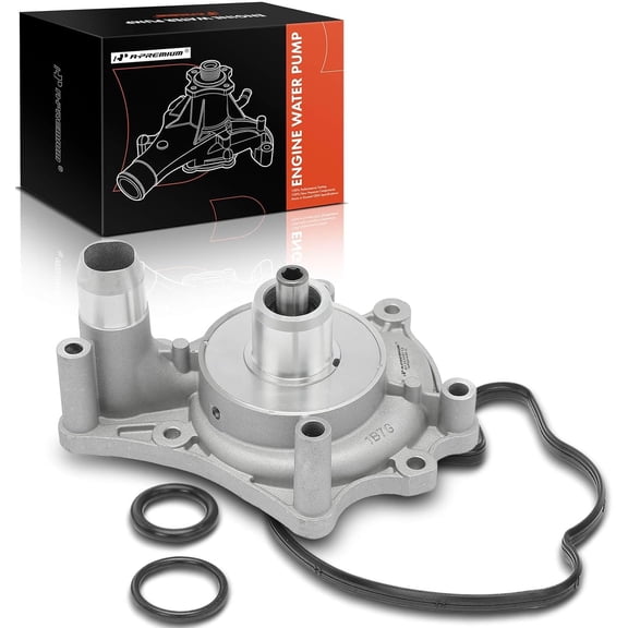 A-Premium Engine Water Pump Compatible with Volkswagen Touareg 2007-2009 & Audi Q7 2007-2010, A6 Quattro 2007-2011, A8 Quattro 2007-2012, R8 2008-2012 2014-2015, RS4 2007-2008, RS5, S5, S6, S8