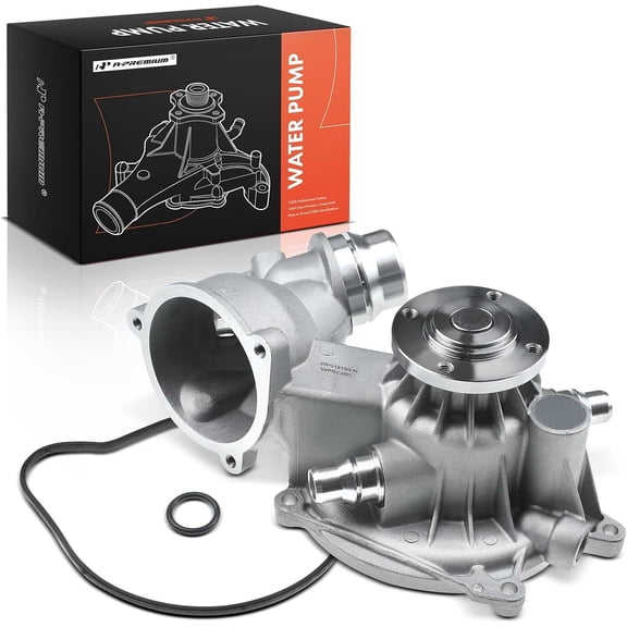 A-Premium Engine Water Pump Compatible with BMW E60 E63 550i 650i 2006-2010 750i 750Li 2006-2008 X5 2007-2010 V8 4.8L