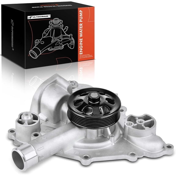 A-Premium Engine Water Pump Compatible with Chrysler 300 Dodge Challenger Charger Jeep Commander Grand Cherokee 2009-2010 V8 5.7L