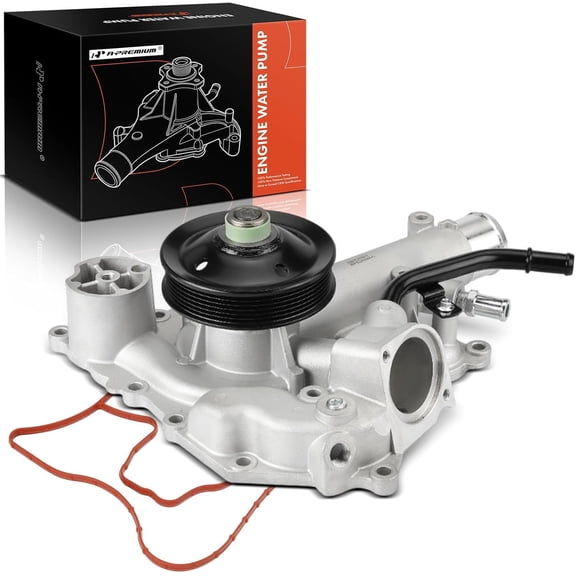 A-Premium Engine Water Pump Compatible with Chrysler Aspen Dodge Durango 2009 Ram 1500 2500 3500 V8 5.7L
