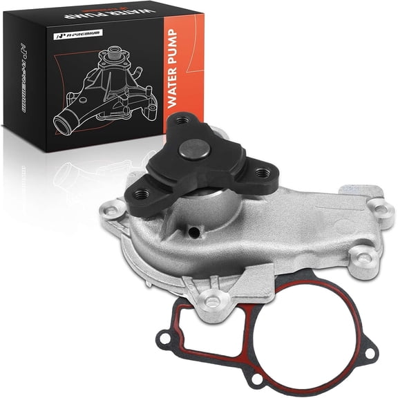 A-Premium Engine Water Pump Compatible with Dodge Grand Caravan 2008-2010 & Volkswagen Routan 2009-2010 & Chrysler Town & Country 2008-2010 - V6 3.3L 3.8L - w/Gasket, 4648952AE, 4648952BA