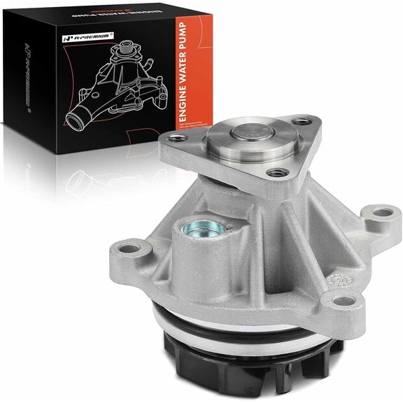 A-Premium Engine Water Pump Compatible with Ford Explorer 2020-2022, Ranger 2019-2022, Bronco 2021-2022, 2.3L, Replace# LB5Z8501A