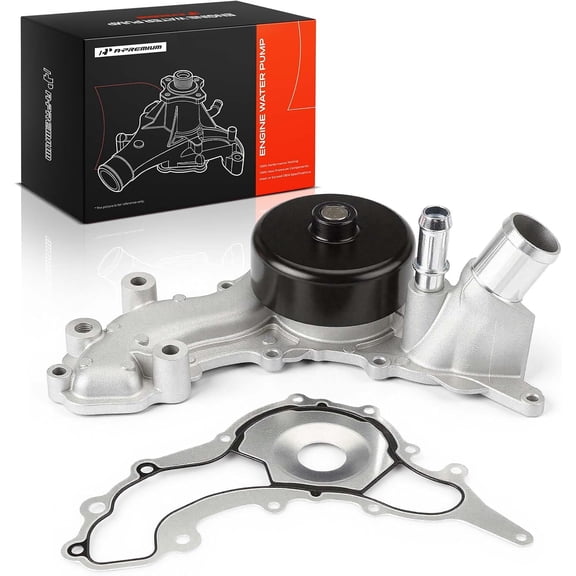 A-Premium Engine Water Pump (DOHC 3.6L) Compatible with Jeep | for Wrangler 2012-2018, Wrangler JK 2018, Replace for # 68079412AB, 68079412AC, 68079412AE