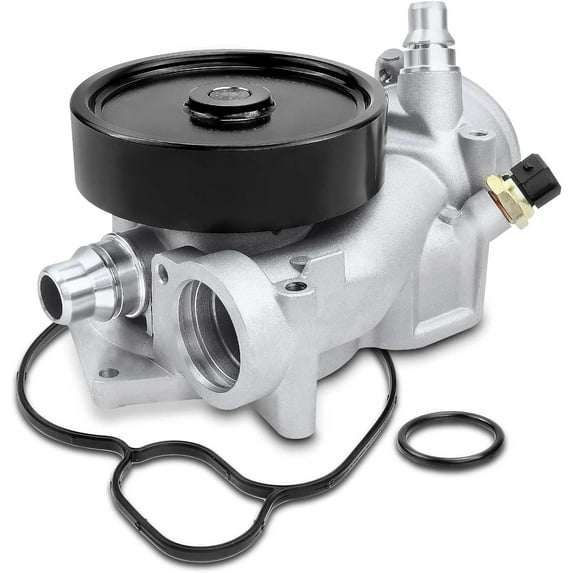 A-Premium Engine Water Pump with Gasket Compatible with BMW 550i, 550i GT, 550i GT xDrive, 550i xDrive, 650i, 650i Gran Coupe, 650i xDrive, 750i, 750i xDrive, Alpina B7, X5, X6, Alpina B7L xDrive