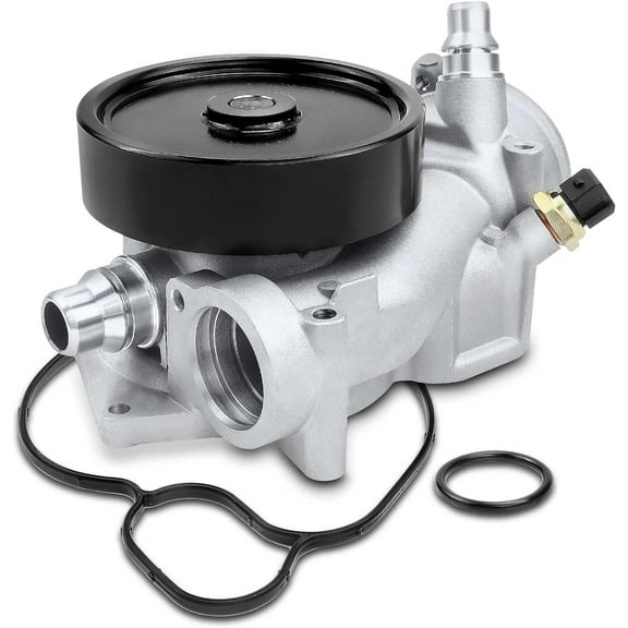 A-Premium Engine Water Pump with Gasket Compatible with BMW 550i, 550i GT, 550i GT xDrive, 550i xDrive, 650i, 650i Gran Coupe, 650i xDrive, 750i, 750i xDrive, Alpina B7, X5, X6, Alpina B7L xDrive