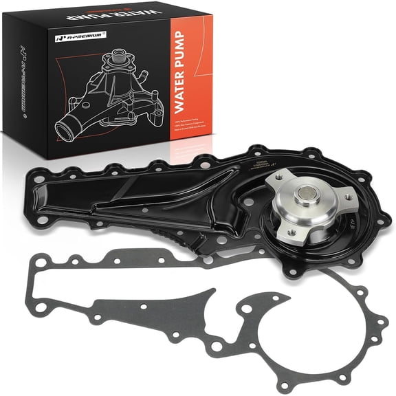 A-Premium Engine Water Pump with Gasket Compatible with Cadillac 60 Special 1993, Allante 1987-1992, Commercial Chassis 1985-1993, DeVille 1985-1995, Eldorado 1986-1993, Fleetwood 1985-1992, Seville