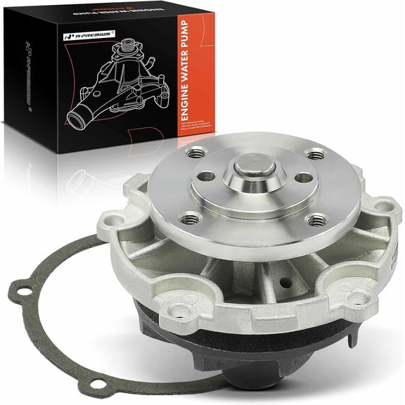 A-Premium Engine Water Pump with Gasket Compatible with Chevrolet Malibu Impala Lumina Monte Carlo Uplander Venture Buick Century Regal Pontiac G6 Grand Prix/Am Sunbird V6 2.8L 3.1L 3.4L 3.5L AW5033