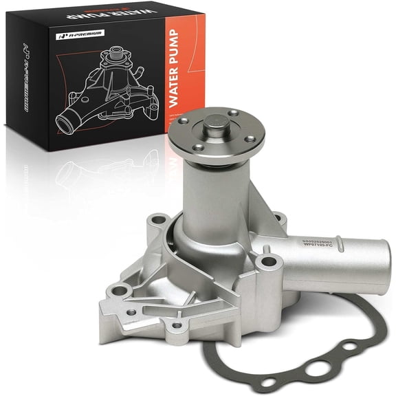 A-Premium Engine Water Pump with Gasket Compatible with Dodge Challenger 1978-1979, Colt 1978-1980 & Plymouth Arrow 1976-1977, Colt 1978-1980, Sapporo 1978-1979, 1.6L