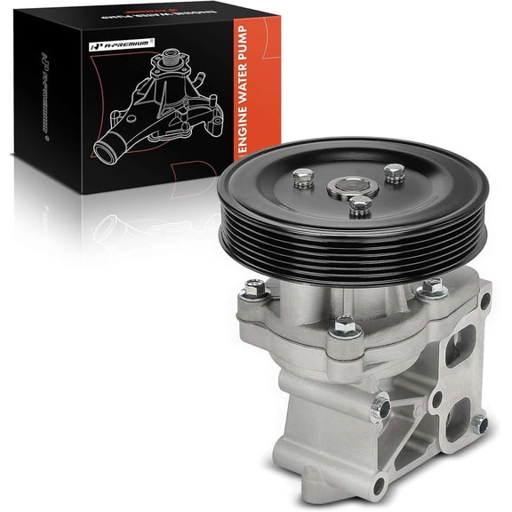 A-Premium Engine Water Pump with Gasket Compatible with Jeep Cherokee, Compass, Patriot, Renegade & Dodge Journey, Avenger, Dart, Caliber & Chrysler 200, Sebring & Fiat 500X & Ram ProMaster City