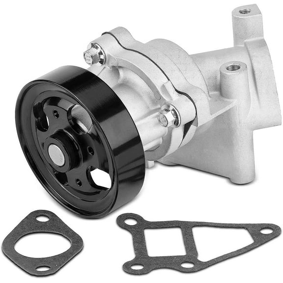A-Premium Engine Water Pump with Gasket & Pulley Compatible with Nissan Altima 2002-2013 Rogue 2008-2013 Rogue Select 2014-2015 Sentra 2002-2012 X-Trail