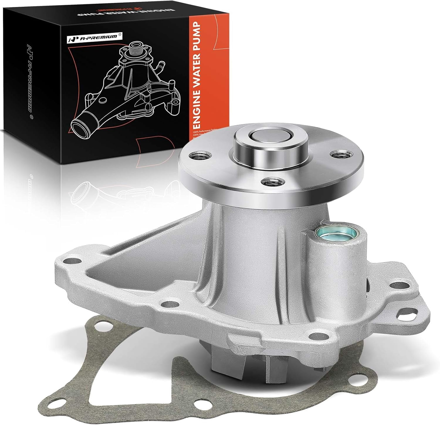 A-Premium Engine Water Pump w/Gasket Compatible with Toyota, Lexus, Pontiac & Scion Models - Camry, Corolla, Highlander, Matrix, RAV4, Solara, HS250H, Vibe, TC - L4 2.0L 2.4L