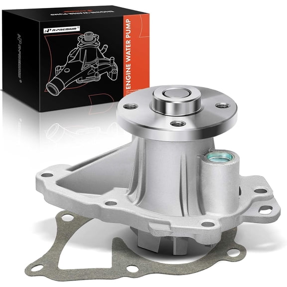 A-Premium Engine Water Pump w/Gasket Compatible with Toyota, Lexus, Pontiac & Scion Models - Camry, Corolla, Highlander, Matrix, RAV4, Solara, HS250H, Vibe, TC - L4 2.0L 2.4L
