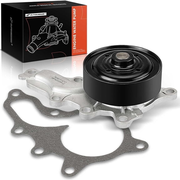 A-Premium Engine Water Pump with Gasket Compatible with Toyota Camry 2010-2017, Highlander 2009-2018, RAV4 2009-2018, Sienna 2011-2013, Venza 2009-2015, 2.5L or 2.7L