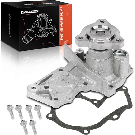 A-Premium Engine Water Pump with Gasket Compatible with Ford Escape 2017-2019 Fusion 2014-2020 1.5L Replace# DS7Z8501D, DS7Z8501E