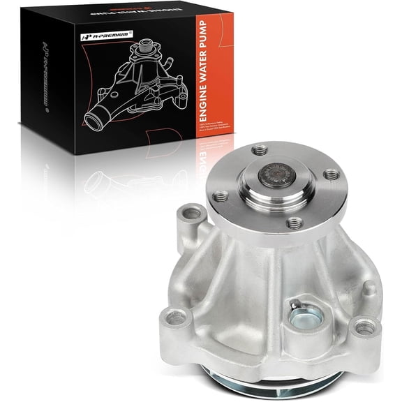 A-Premium Engine Water Pump with Gasket Compatible with Lincoln Navigator 2010-2014 & Ford Expedition 2010-2014, F-150 2010-2010, V8 5.4L