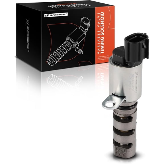 A-Premium Exhaust Engine Variable Valve Timing (VVT) Solenoid Compatible with Hyundai Genesis Coupe 2010-2011, 2.0L, Replace# 243752G300, 243752G000