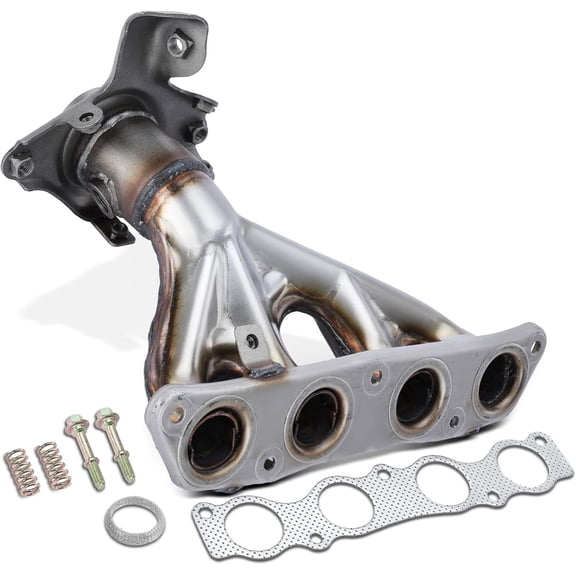 A-Premium Exhaust Manifold Kit W/Gaskets & Bolts & Springs [1.8L] Compatible with Toyota Corolla 2011-2019, Corolla iM 2017-2018, Matrix 2011-2014 & Scion xD 2013-2014, iM 2016
