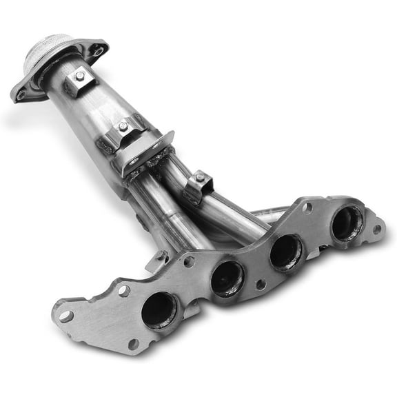 A-Premium Exhaust Manifold with Gasket, Stud and Nut Compatible with Mazda 6 2003 2004 2005, 2.3L, Replace for# L32713450B, L32713450F