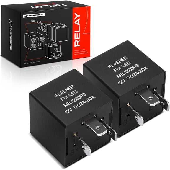 A-Premium Flasher Relay (BLE) 3-Pin 12V 0.1W-150W