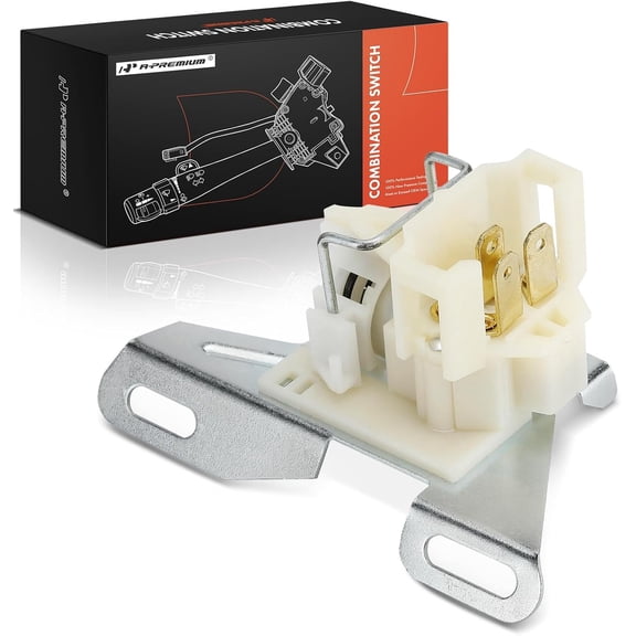 A-Premium Floor Mounted Headlight Dimmer Switch Compatible with Jeep Cherokee & Chevrolet Impala, Corvette, Caprice, C1500, C2500, C3500 & GMC Yukon & Buick Roadmaster & AMC Eagle & Cadillac Cimarron