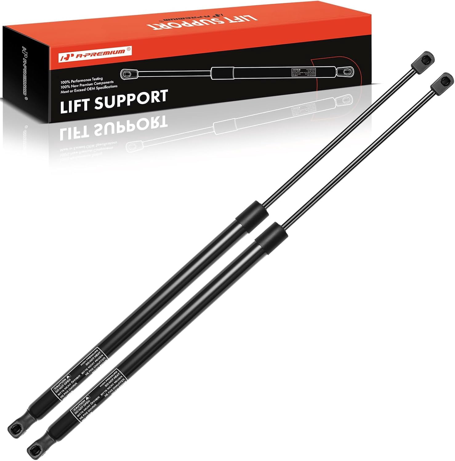 A-Premium Font Hood Lift Supports Shock Struts Compatible with Mercedes-Benz W166 GL350 GL450 GL550 GL63 AMG 2013-2016 ML250 ML350 ML400 2-PC