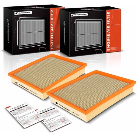 A-Premium Front 2-PC Engine Air Filter Compatible with Ford Ranger 2019 2020 2021 2022 2023 2.3L, Replace# EB3Z-9601B, EB3Z9601B price history and forecast - A-Premium