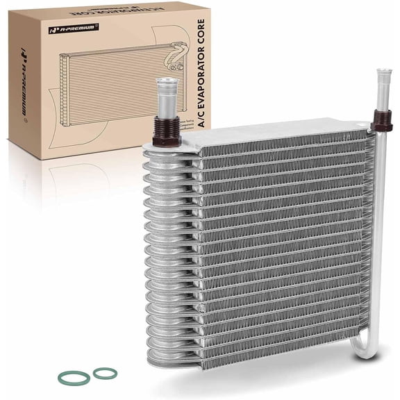 A-Premium Front A/C Evaporator Core Compatible with - 1988-1990 - Chevrolet C1500, C2500, C3500, K1500, K2500, K3500 & GMC C1500, C2500, C3500, K1500, K2500, K3500