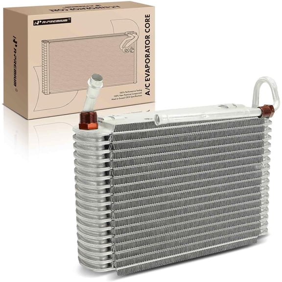 A-Premium Front A/C Evaporator Core Compatible with Chevrolet G10, G20, G30 & GMC G1500, G2500, G3500, 1985-1992