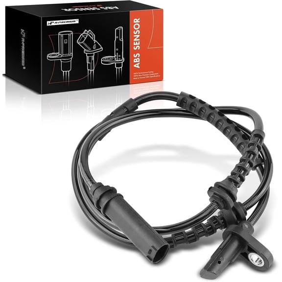 A-Premium Front Left or Right ABS Wheel Speed Sensor | Compatible with BMW 528i xDrive, 535d xDrive, 535i GT xDrive, 535i xDrive, 550i GT xDrive, 640i xDrive, 650i xDrive & More