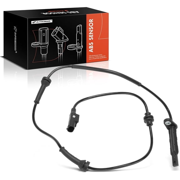 A-Premium Front ABS Wheel Speed Sensor for Jeep Compass 2017 18 19 20 21 22 23 24 2025 [AWD 4WD] - Front Driver or Passenger Side