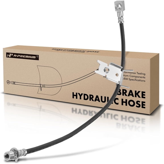 A-Premium Front Brake Hydraulic Hose Compatible with Select Dodge and Chrysler Models - Charger 2006-2010/2012-2021, Challenger 2008-2021, Magnum 2006-2008, 300 2005-2010/2012-2014