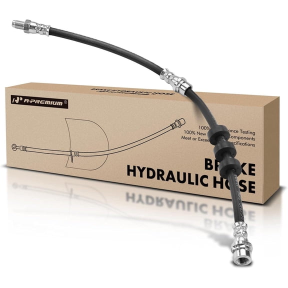 A-Premium Front Brake Hydraulic Hose Compatible with Select Ford, Mazda & Mercury Models - Escape 2001-2007, Tribute 2001-2006, Mariner 2005-2007 - Replace# 7L8Z2078B