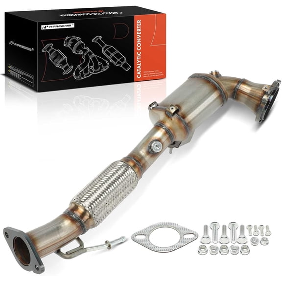 A-Premium Front Catalytic Converter with Gasket Kit Direct-Fit Compatible with Ford Fusion 2013 1.6L, Fusion 2014 1.5L 1.6L, Fusion 2015-2020 1.5L, E.P.A. Compliant