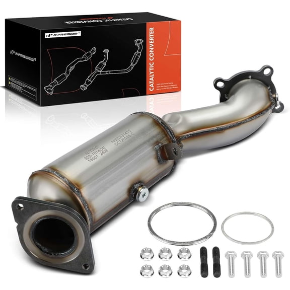 A-Premium Front Catalytic Converter Kit Direct-Fit Compatible with Chevrolet Camaro 2016-2022 & Cadillac ATS 2013-2019, CTS 2014-2017, 2.0L, E.P.A. Compliant, Replace# 19420226, 12670571