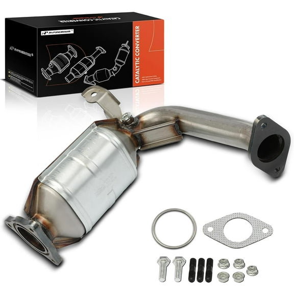 A-Premium Front Catalytic Converter Kit Direct-Fit Compatible with Chevrolet Malibu 2008-2012 & Saturn Aura 2009, 2.4L, EPA Compliant, Replace# 20847947